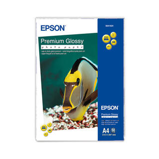 Epson Premium Glossy Photo Paper A4 50 ark 255g